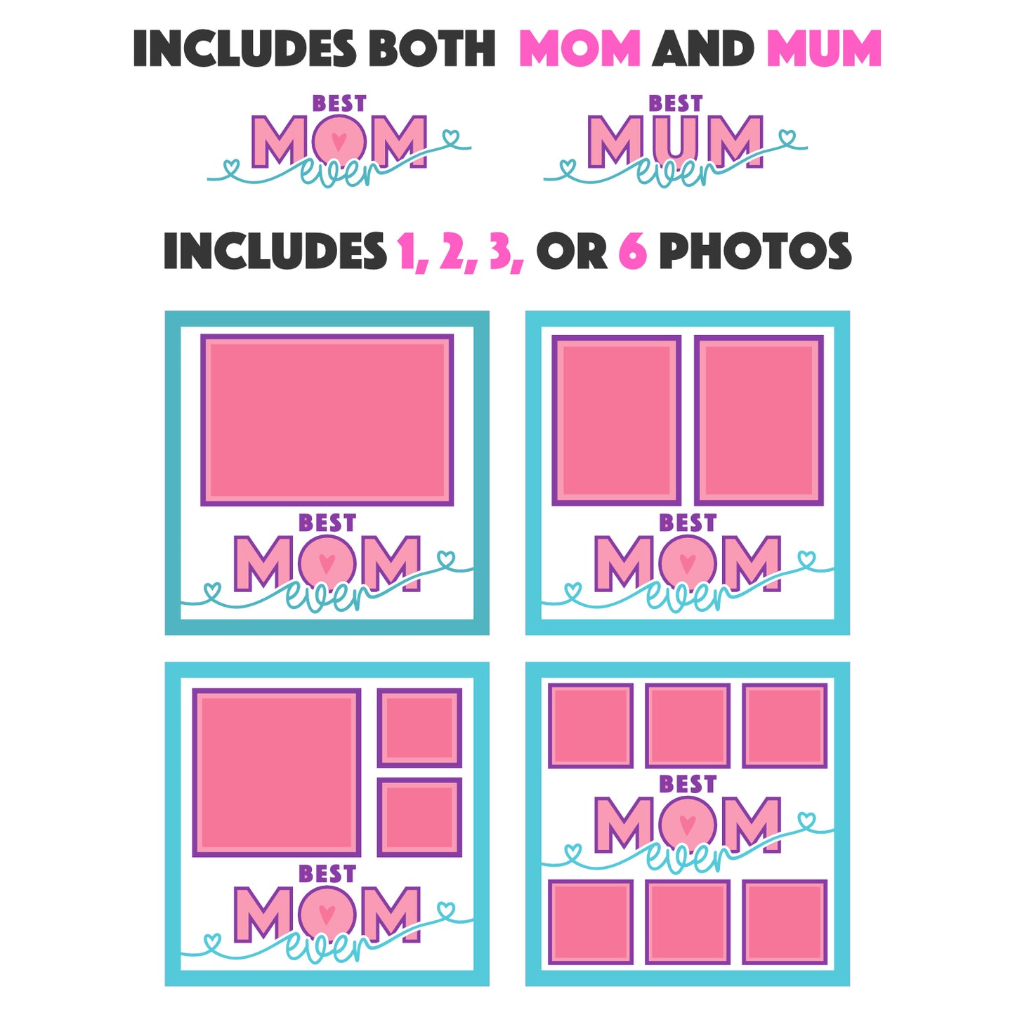 Best Mom Ever Picture Frame Shadow Box Project (includes Mum)