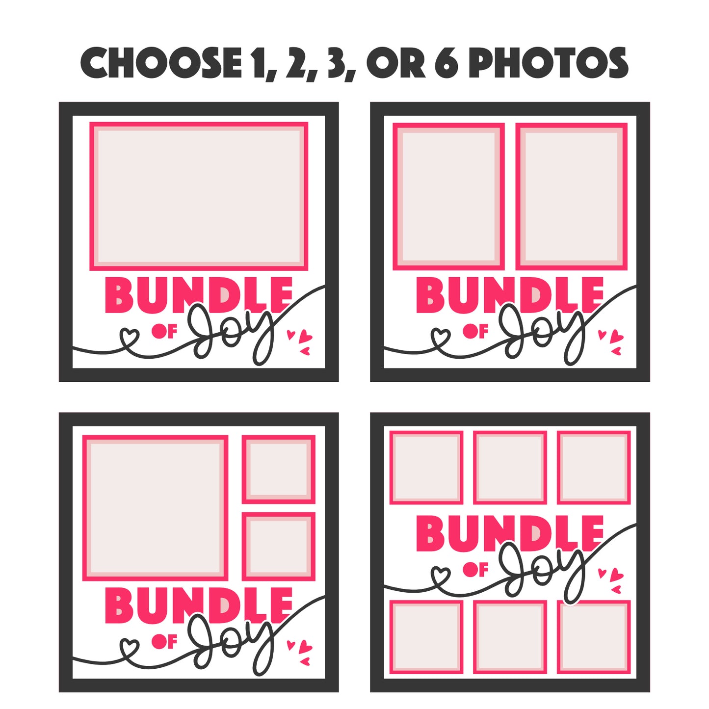 Bundle of Joy Baby Picture Frame Shadow Box Project