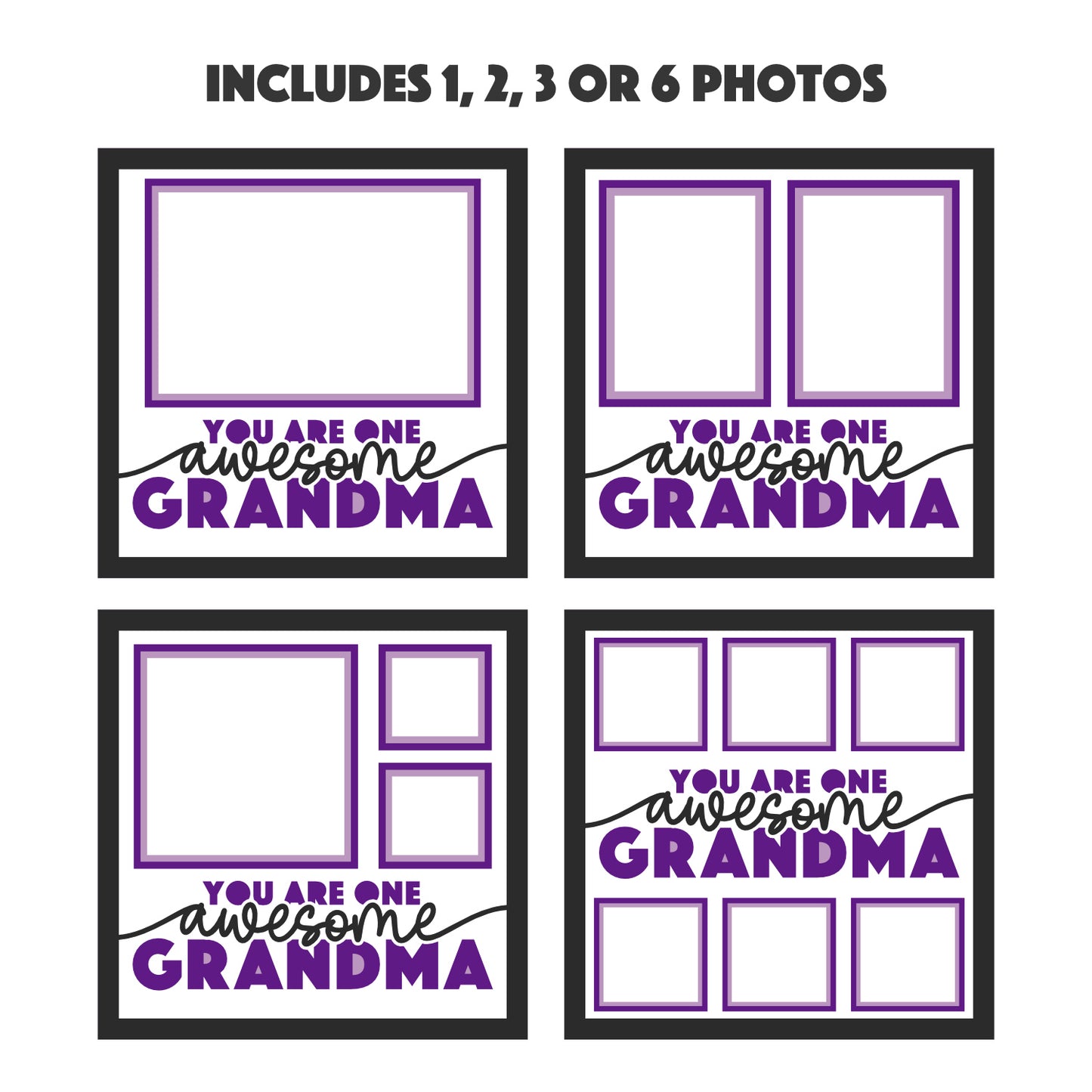 One Awesome Grandma Layered Shadow Box Project