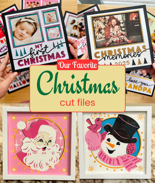 Our Favorite Christmas Cut Files to Create Holiday Magic