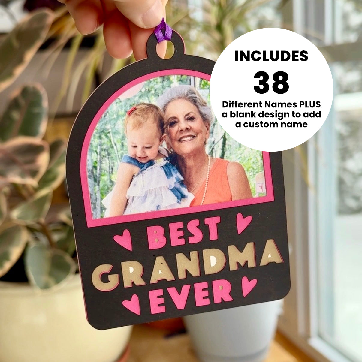 Picture Frame Ornament or Gift Tag