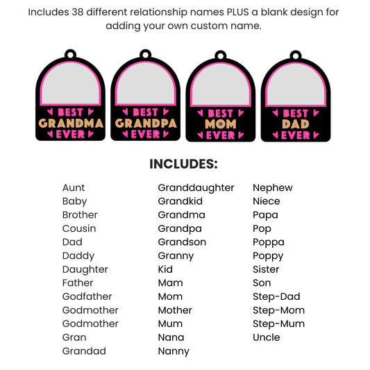 Picture Frame Ornament or Gift Tag