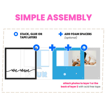 And Then We Were Family Layered SVG Shadow Box Project