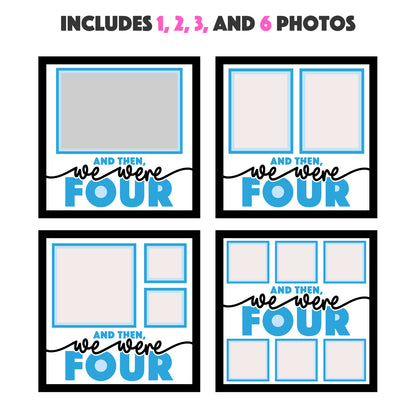 And Then We Were Family Layered SVG Shadow Box Project