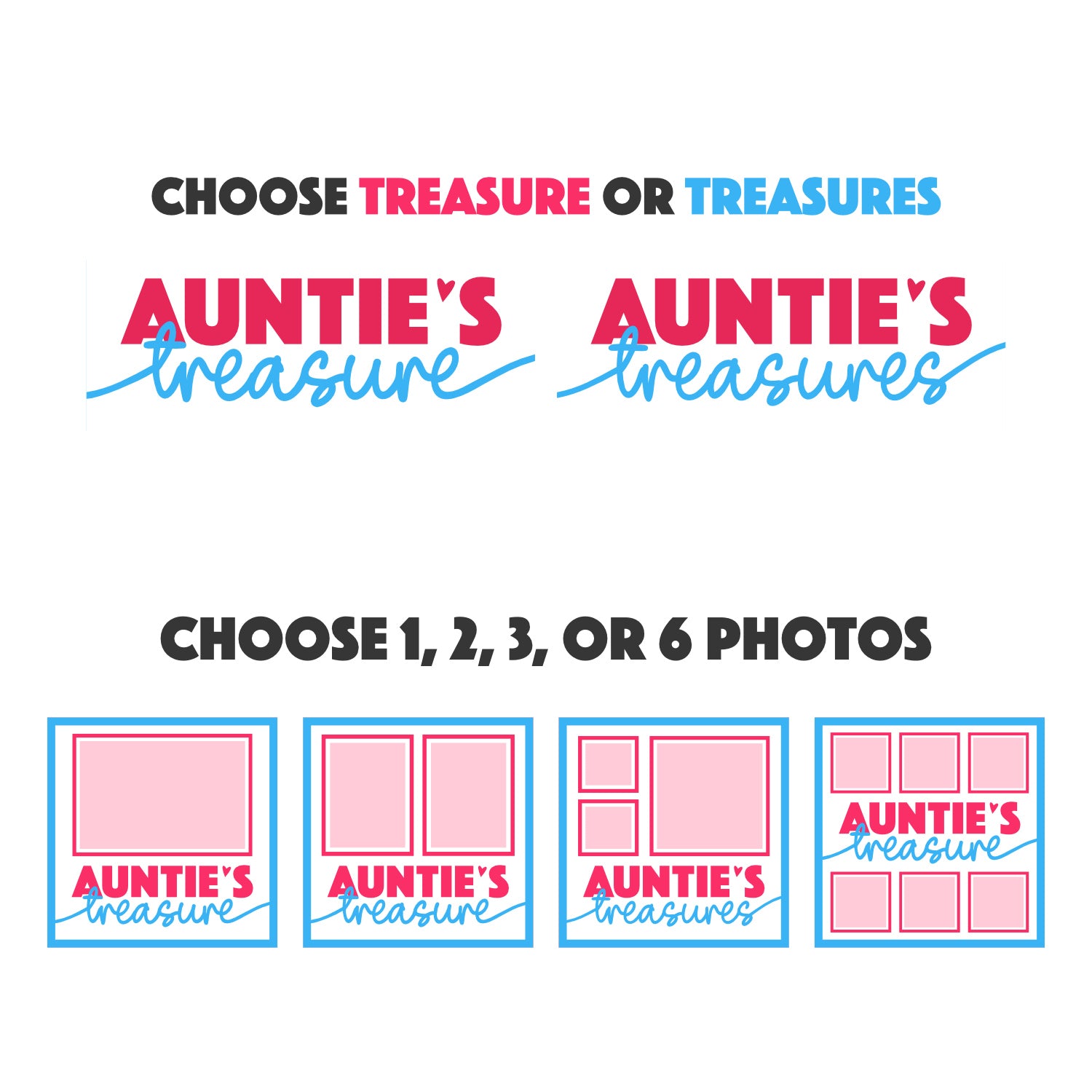 Auntie's Treasures Picture Frame Shadow Box Project