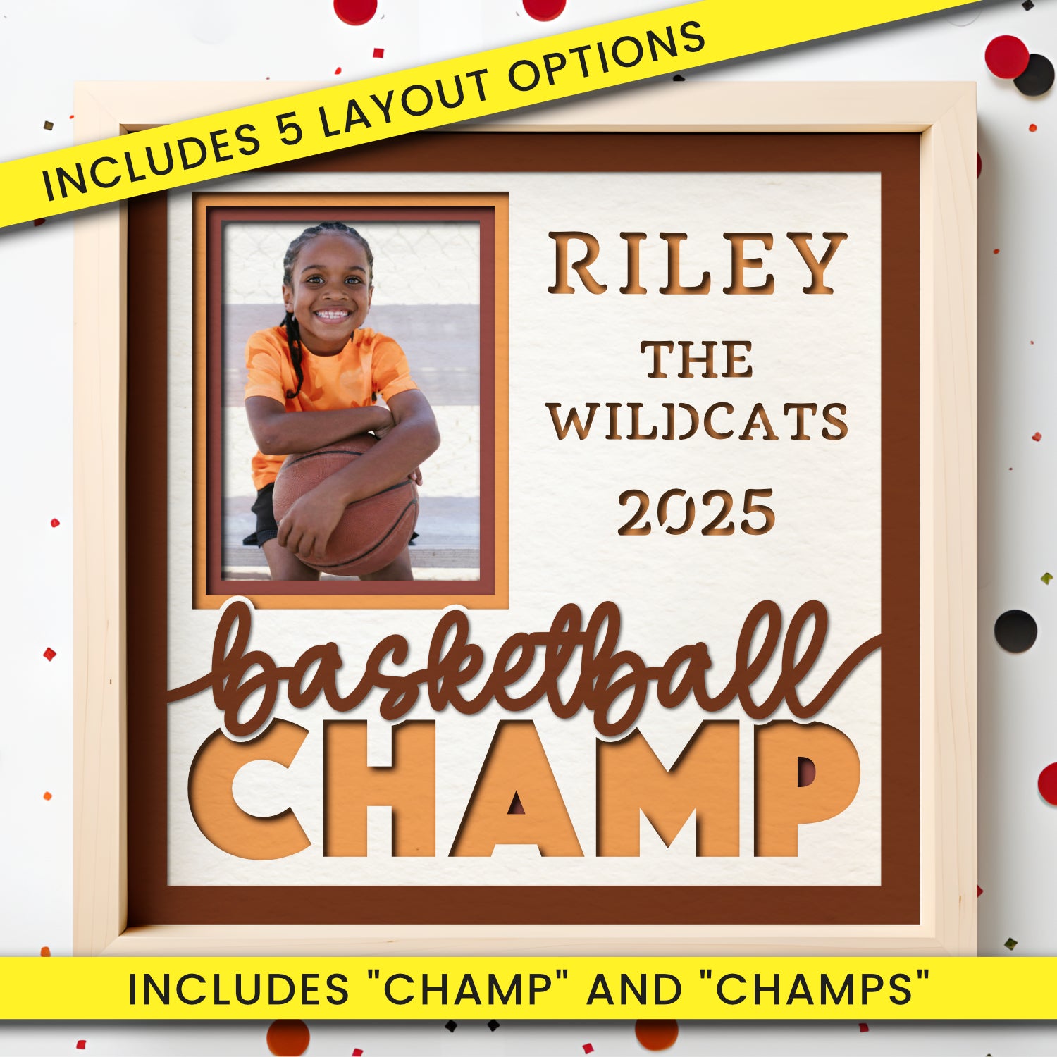 Basketball SVG Cut File Bundle