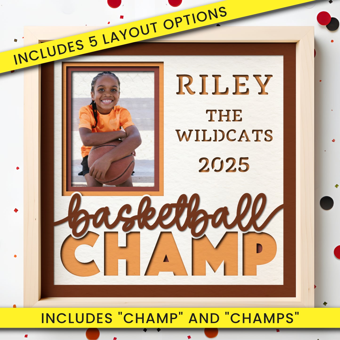 Basketball SVG Cut File Bundle