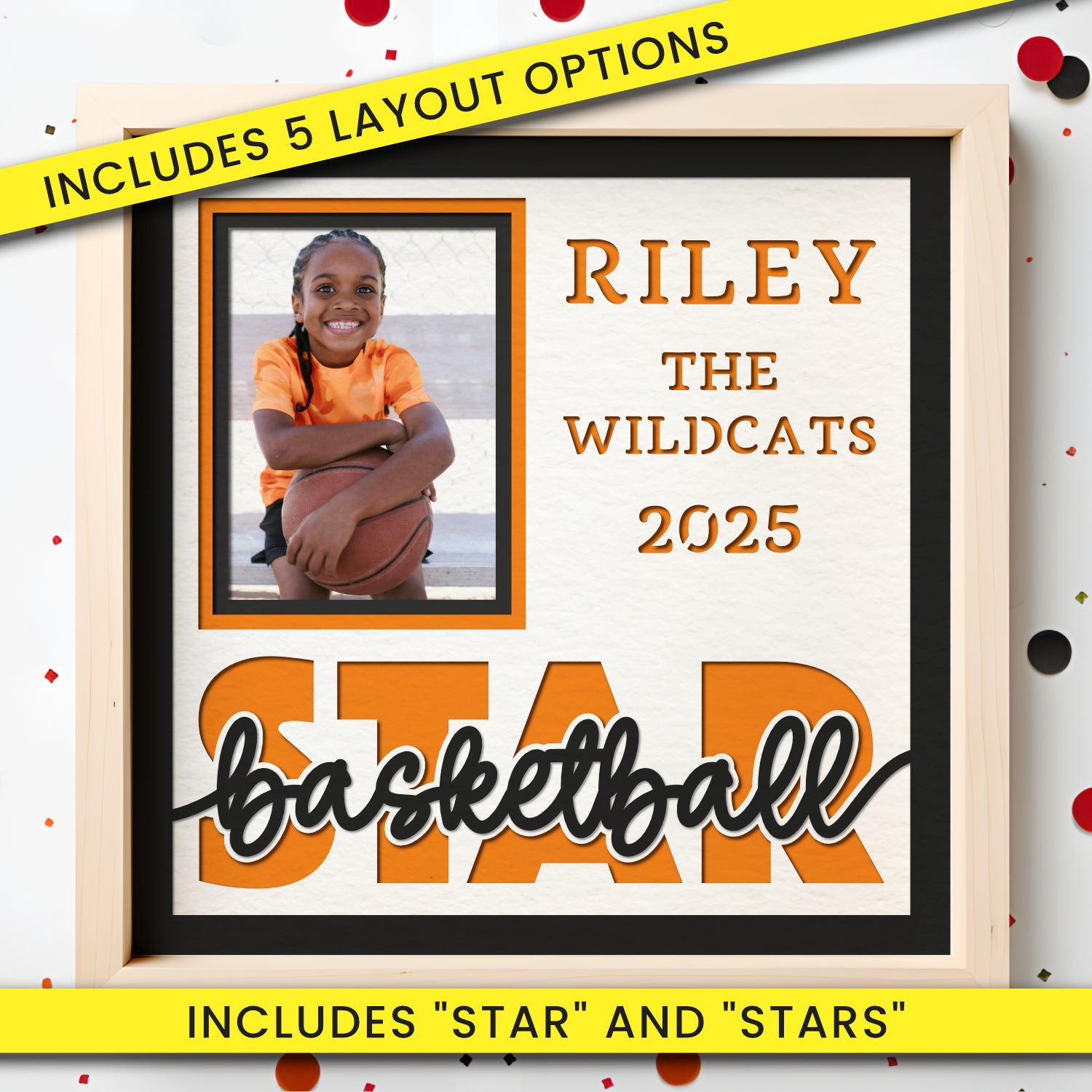 Basketball SVG Cut File Bundle