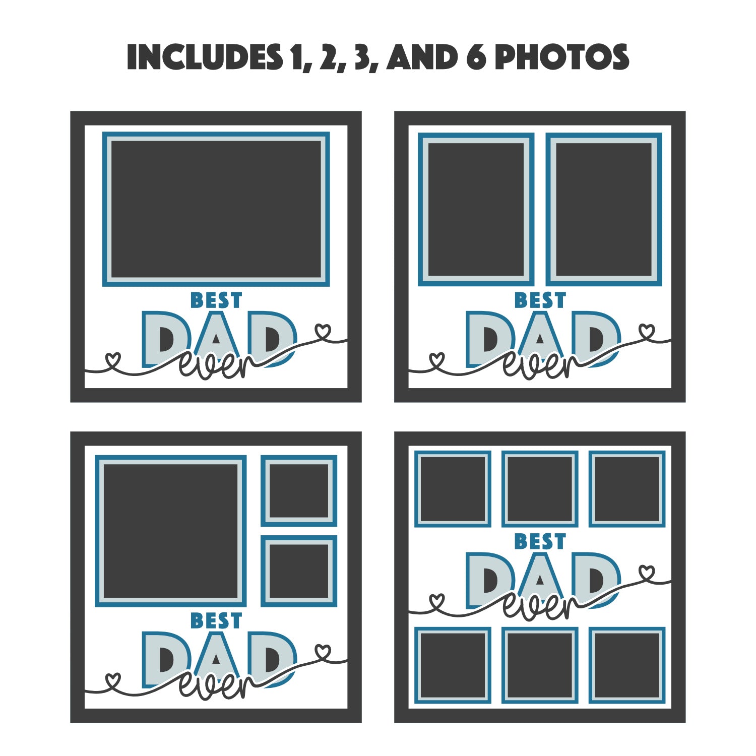 Best Dad Ever Picture Frame Shadow Box Project