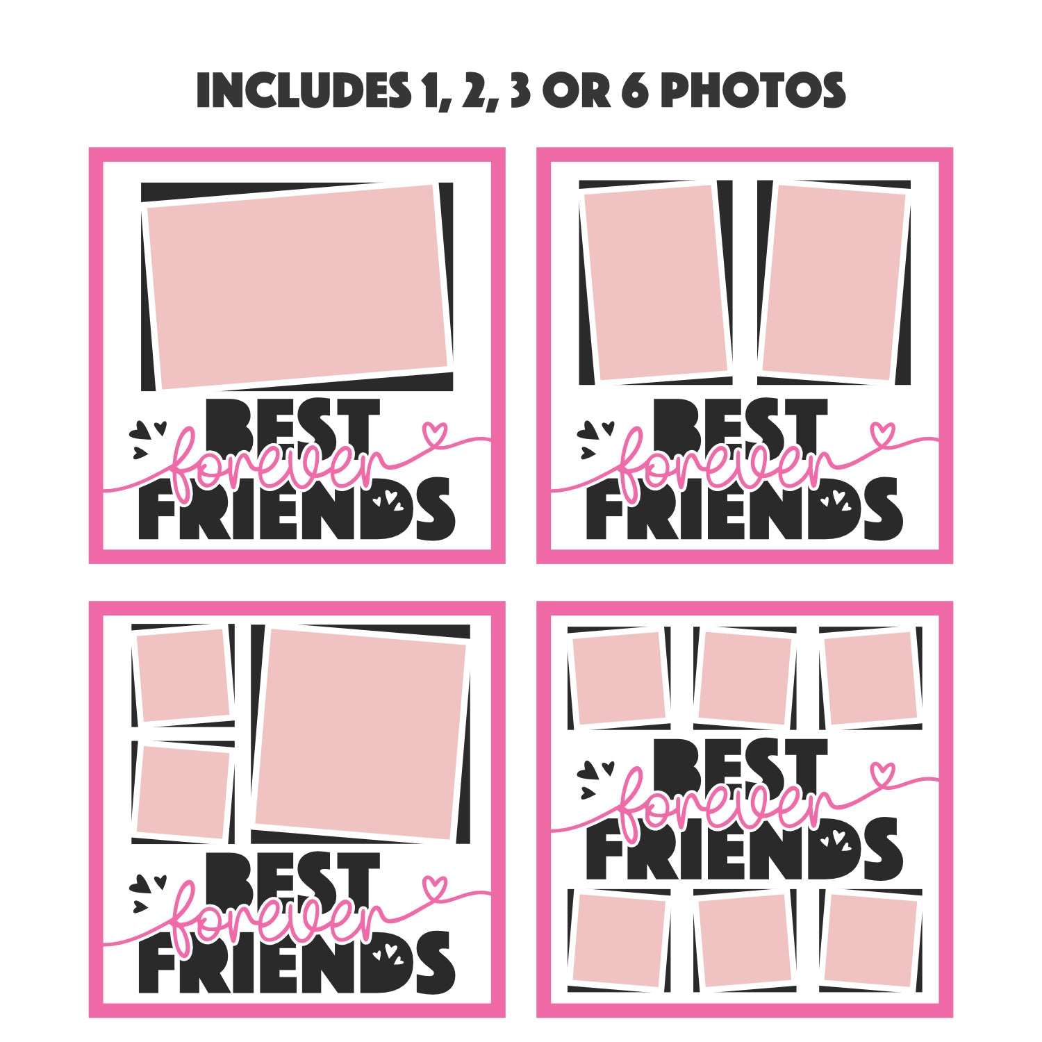 Best Friends Forever Picture Frame Shadow Box Project