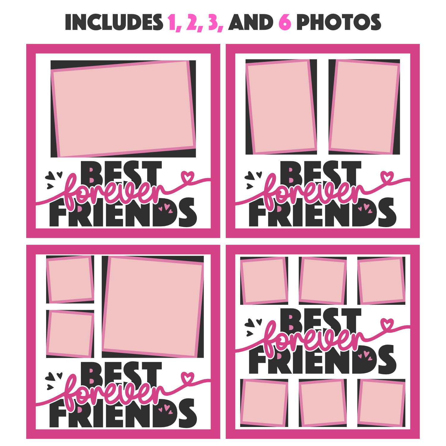 Best Friends Forever Picture Frame Shadow Box Project