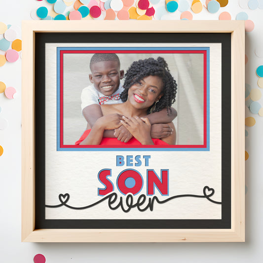 Best Son(s) Ever Layered SVG Picture Frame Project