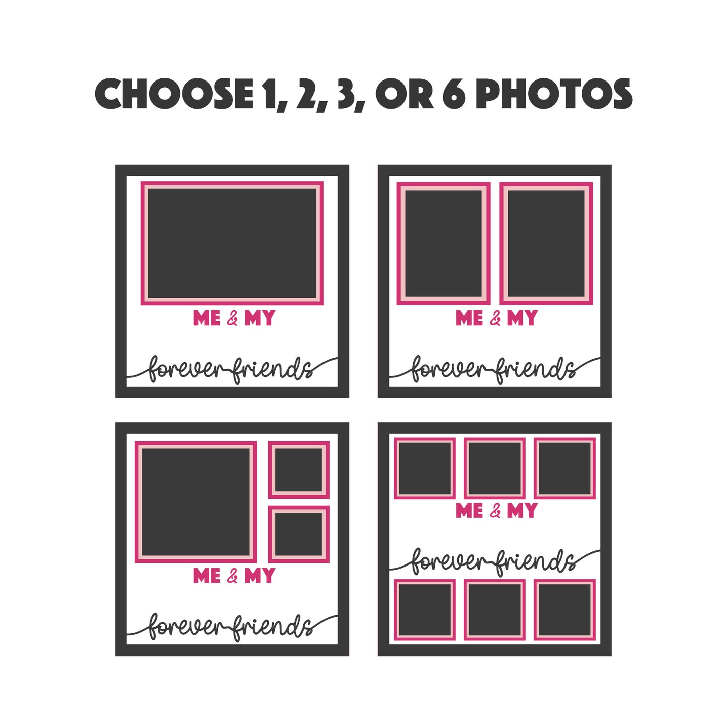 Customizable Me and My Picture Frame Shadow Box Project