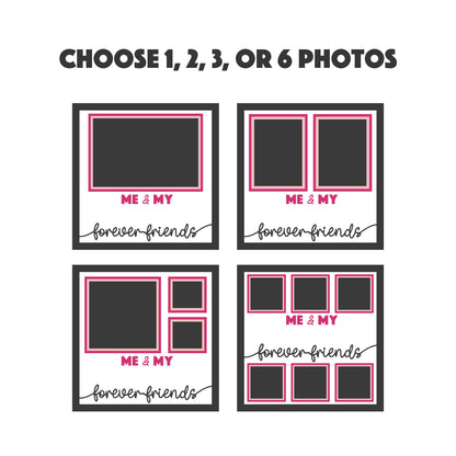 Customizable Me and My Picture Frame Shadow Box Project