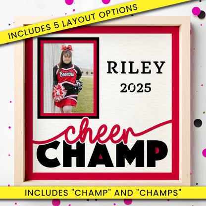 Cheerleading SVG Cut File Bundle