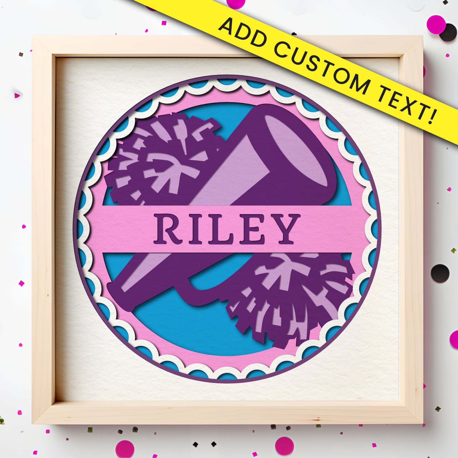 Cheerleading SVG Cut File Bundle