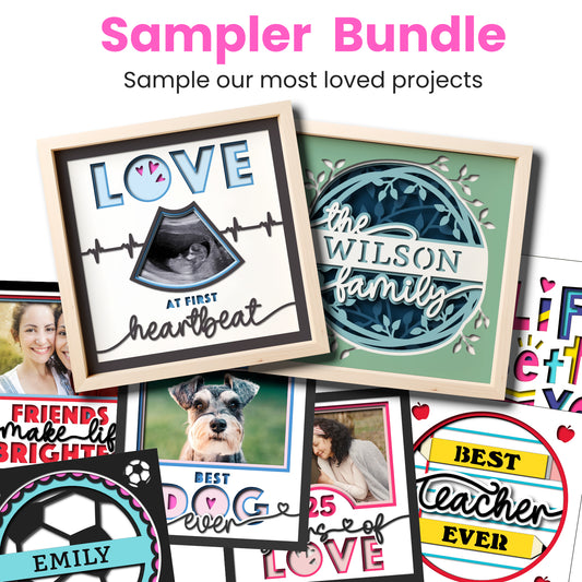 CraftyCatSVG Sampler Bundle