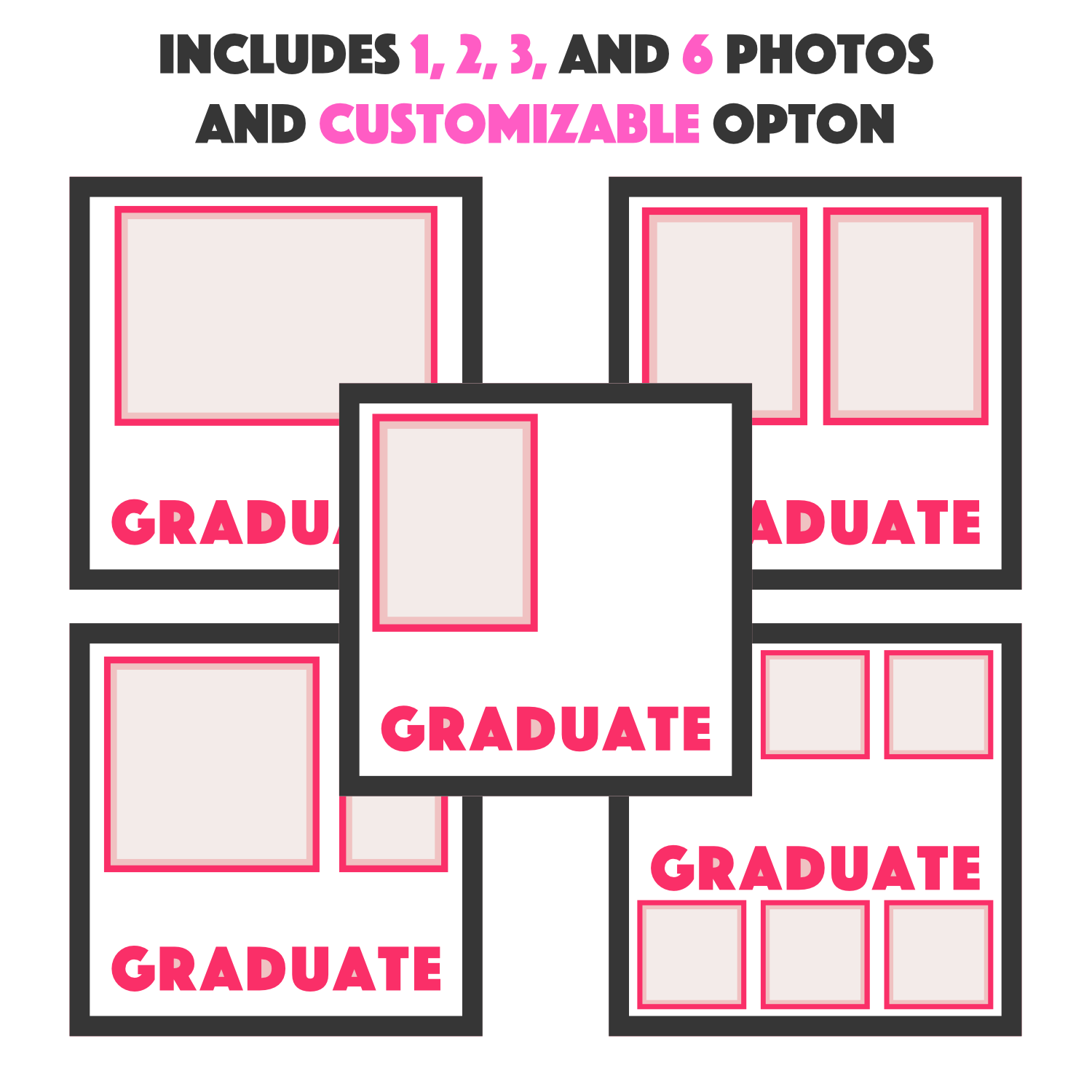 Graduate Customizable Picture Frame Layered Shadow Box Project