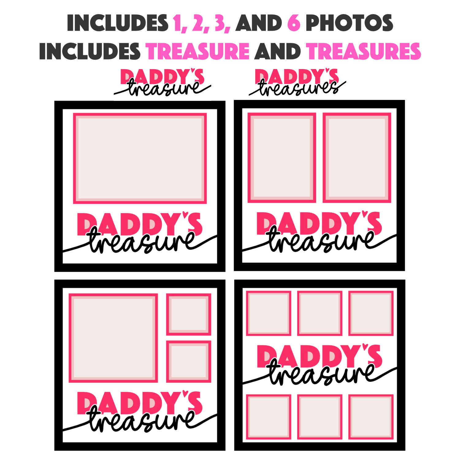 Daddy's Treasures Picture Frame Shadow Box Project