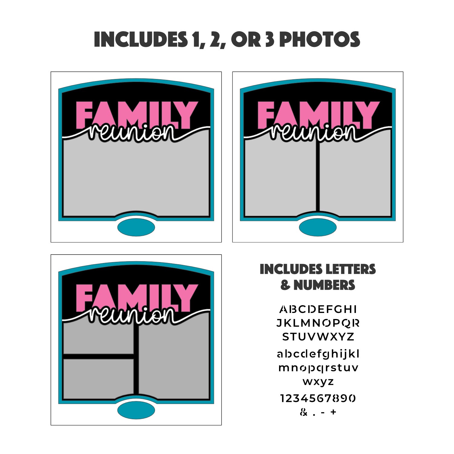 Family Reunion Picture Frame Shadow Box Project