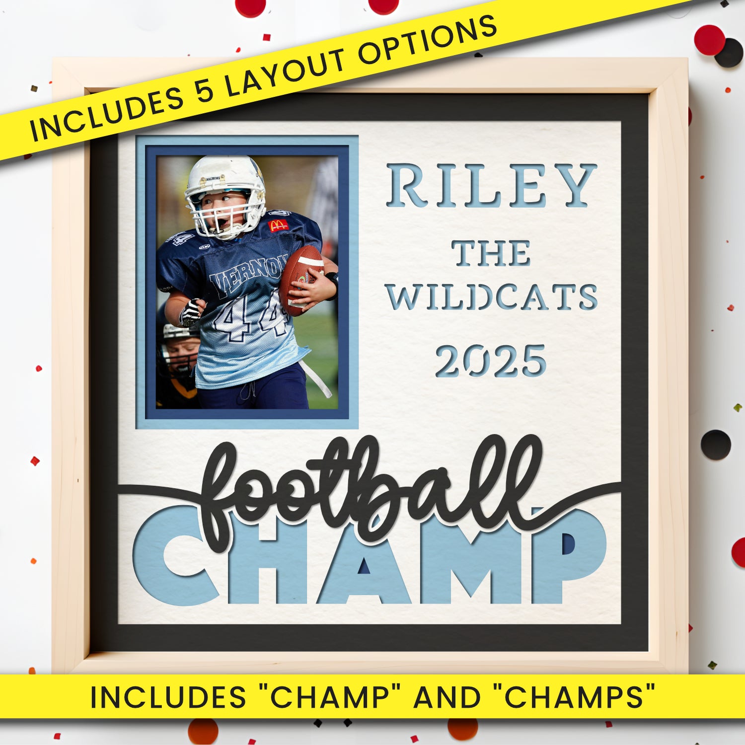 Football SVG Cut File Bundle