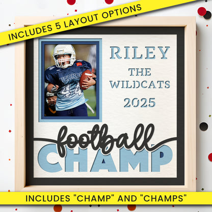 Football SVG Cut File Bundle