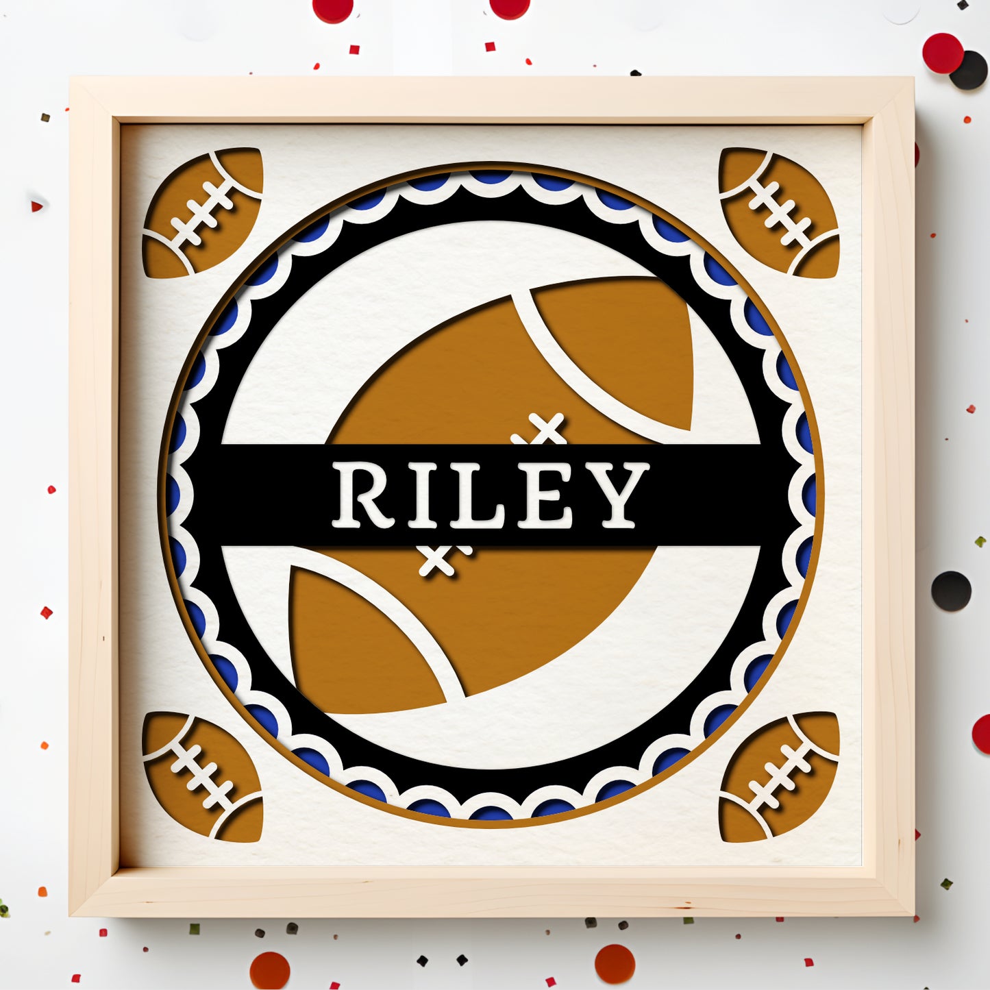 Football SVG Cut File Bundle