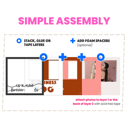 Happiness is a New Dog Layered SVG Picture Frame Project