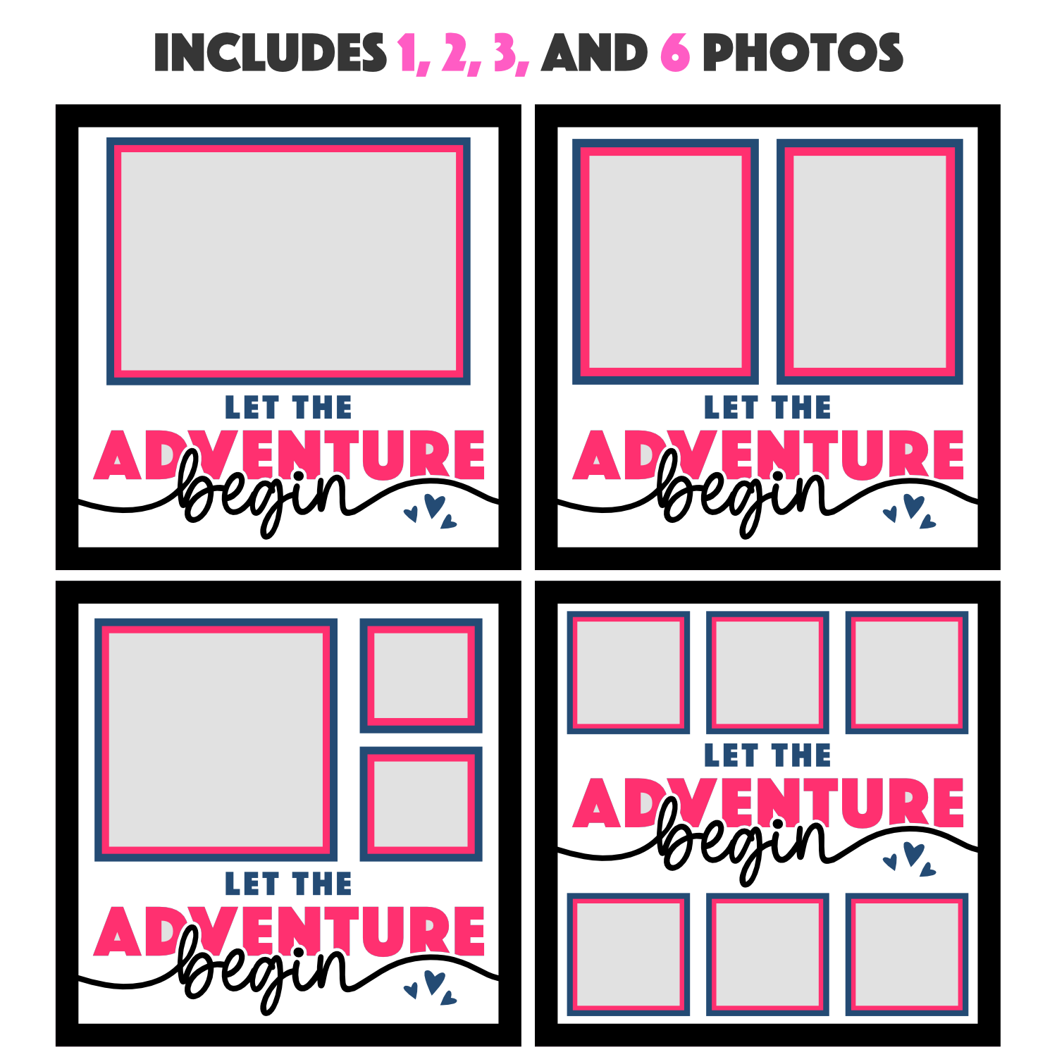 Let the Adventure Begin Wedding Layered Shadow Box Project