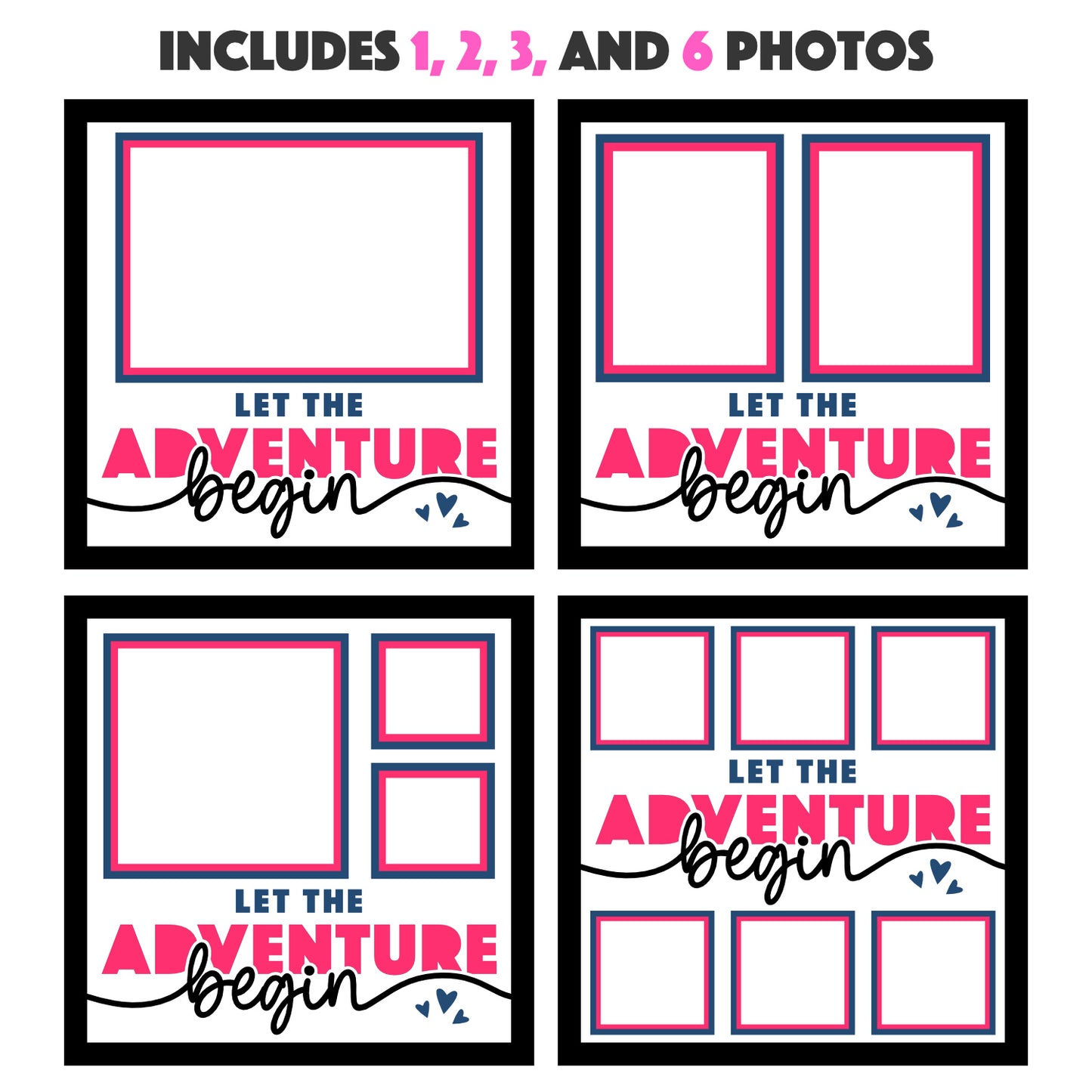 Let the Adventure Begin Wedding Layered Shadow Box Project