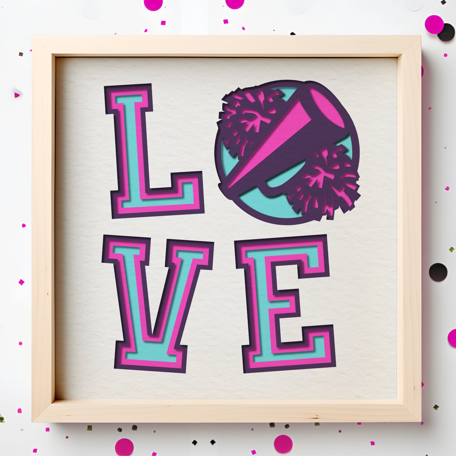 Cheerleading SVG Cut File Bundle