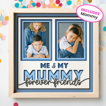 Me and My Mommy Picture Frame Shadow Box Project (includes Mummy)