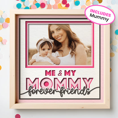 Me and My Mommy Picture Frame Shadow Box Project (includes Mummy)