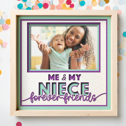 Me and My Niece(s) Picture Frame Layered Shadow Box Project
