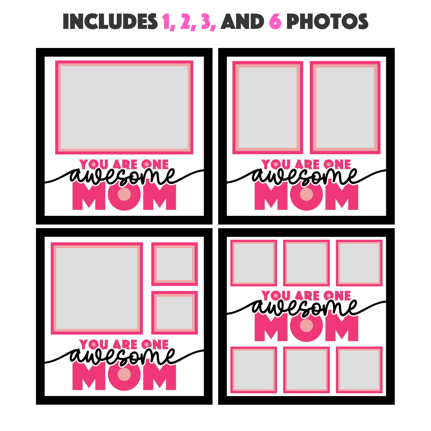 One Awesome Mom Picture Frame Shadow Box Project