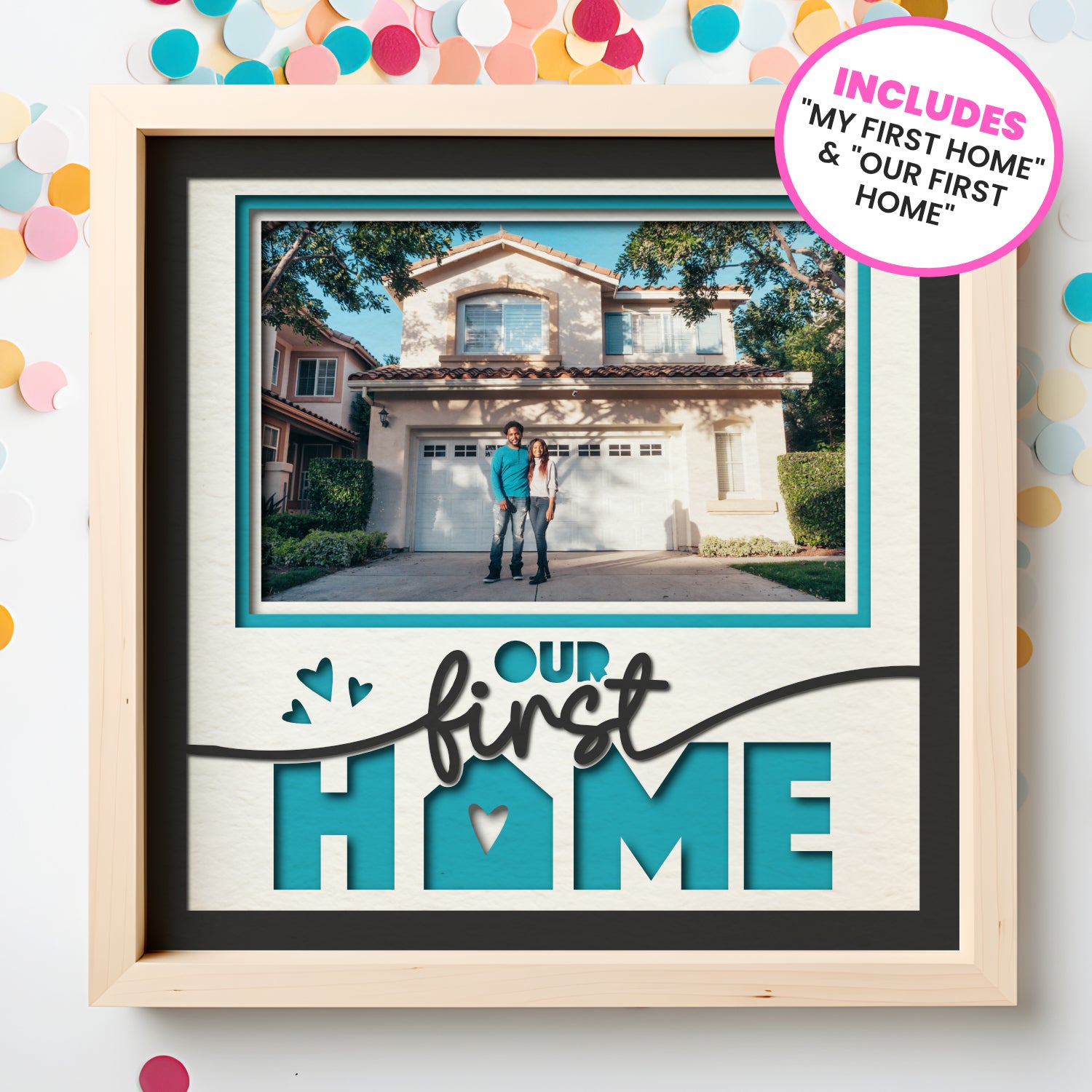 Our First Home Step by Step Paper Project | CraftyCatSVG