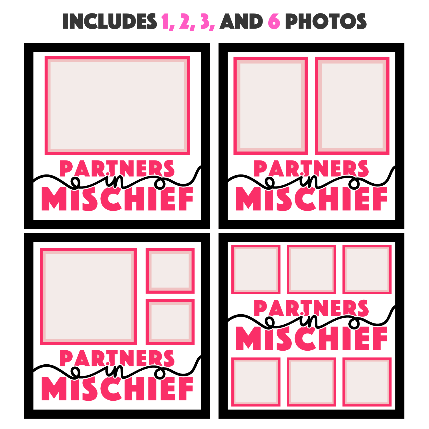 Partners in Mischief Picture Frame Shadow Box Project