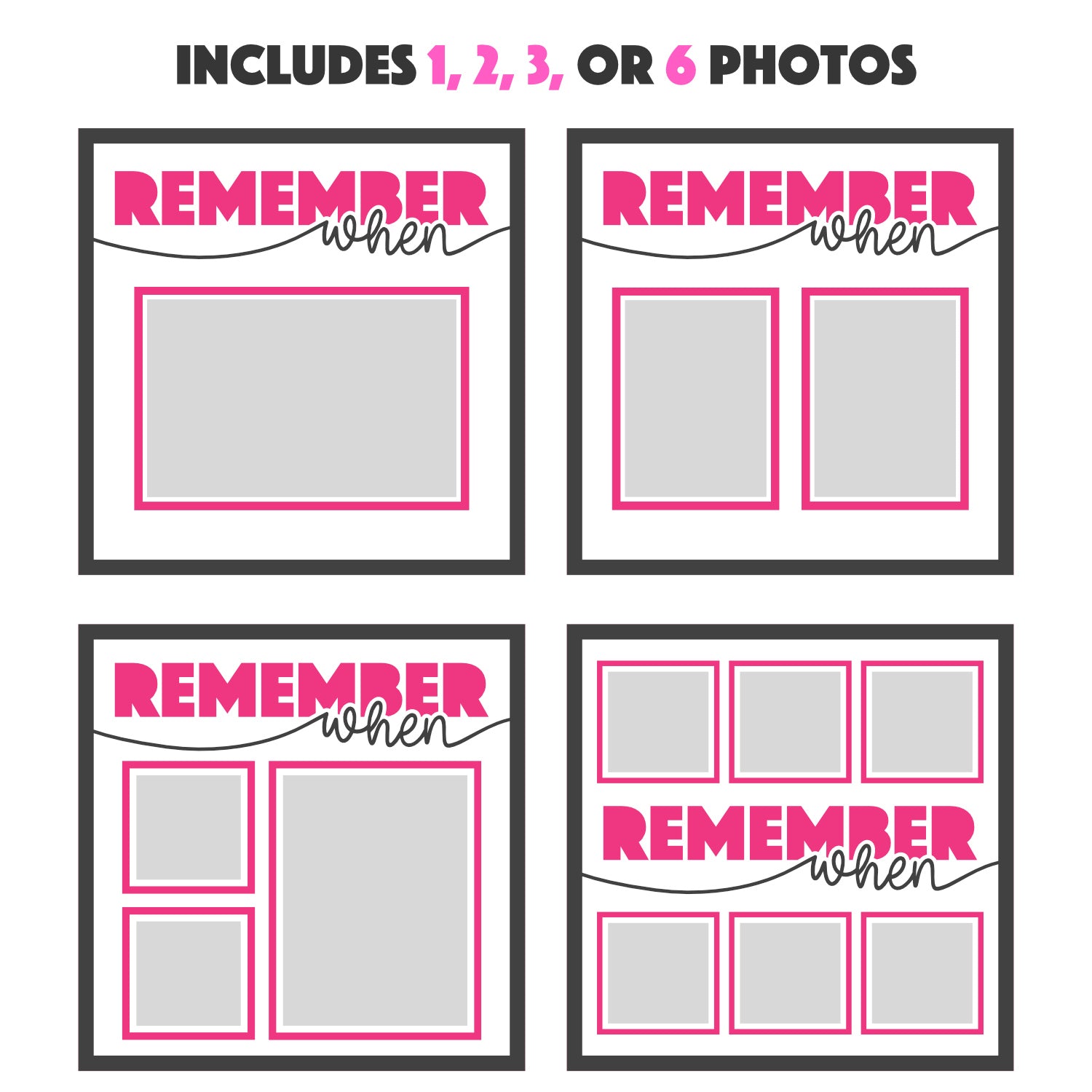 Remember When Memorial Picture Frame Layered Shadow Box Project