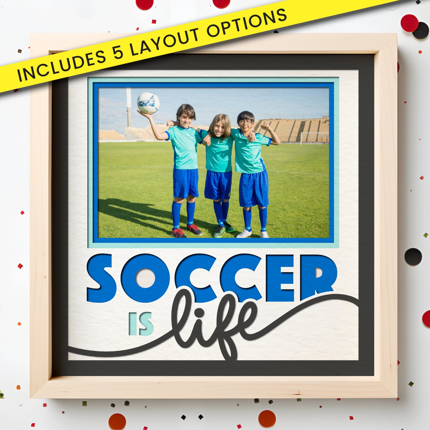 Soccer SVG Cut File Bundle