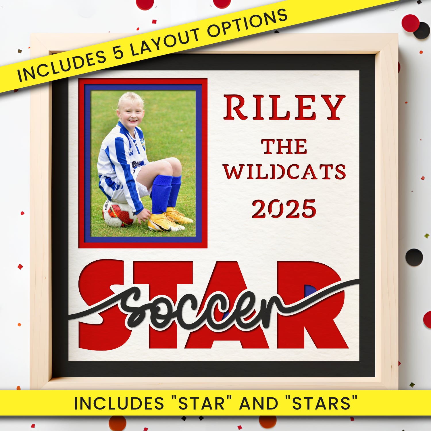 Soccer SVG Cut File Bundle