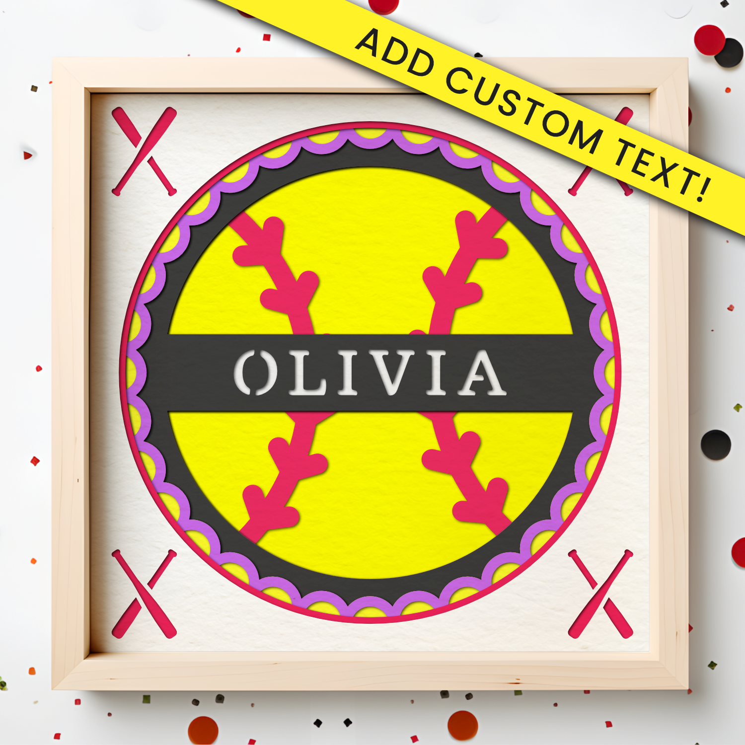 Softball SVG Cut File Bundle