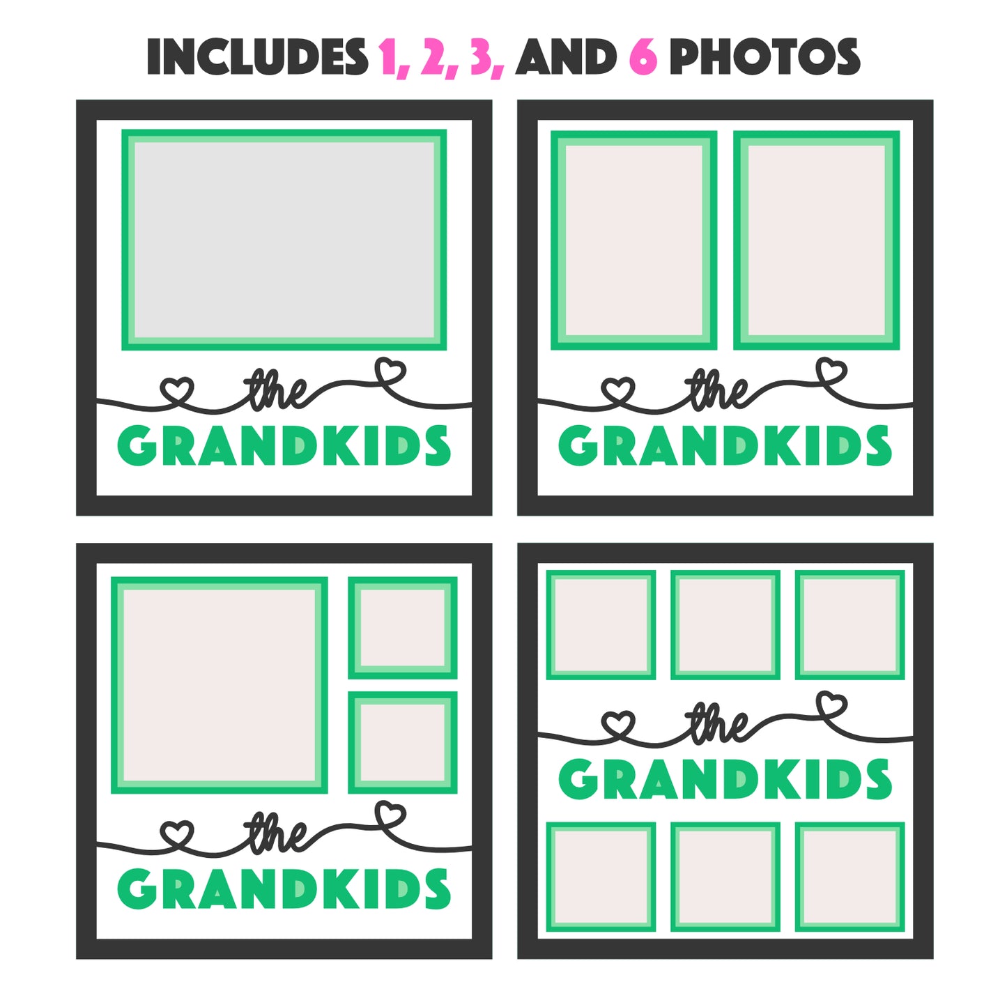 The Grandkids Layered Shadow Box Picture Frame Project