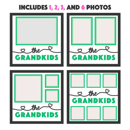 The Grandkids Layered Shadow Box Picture Frame Project