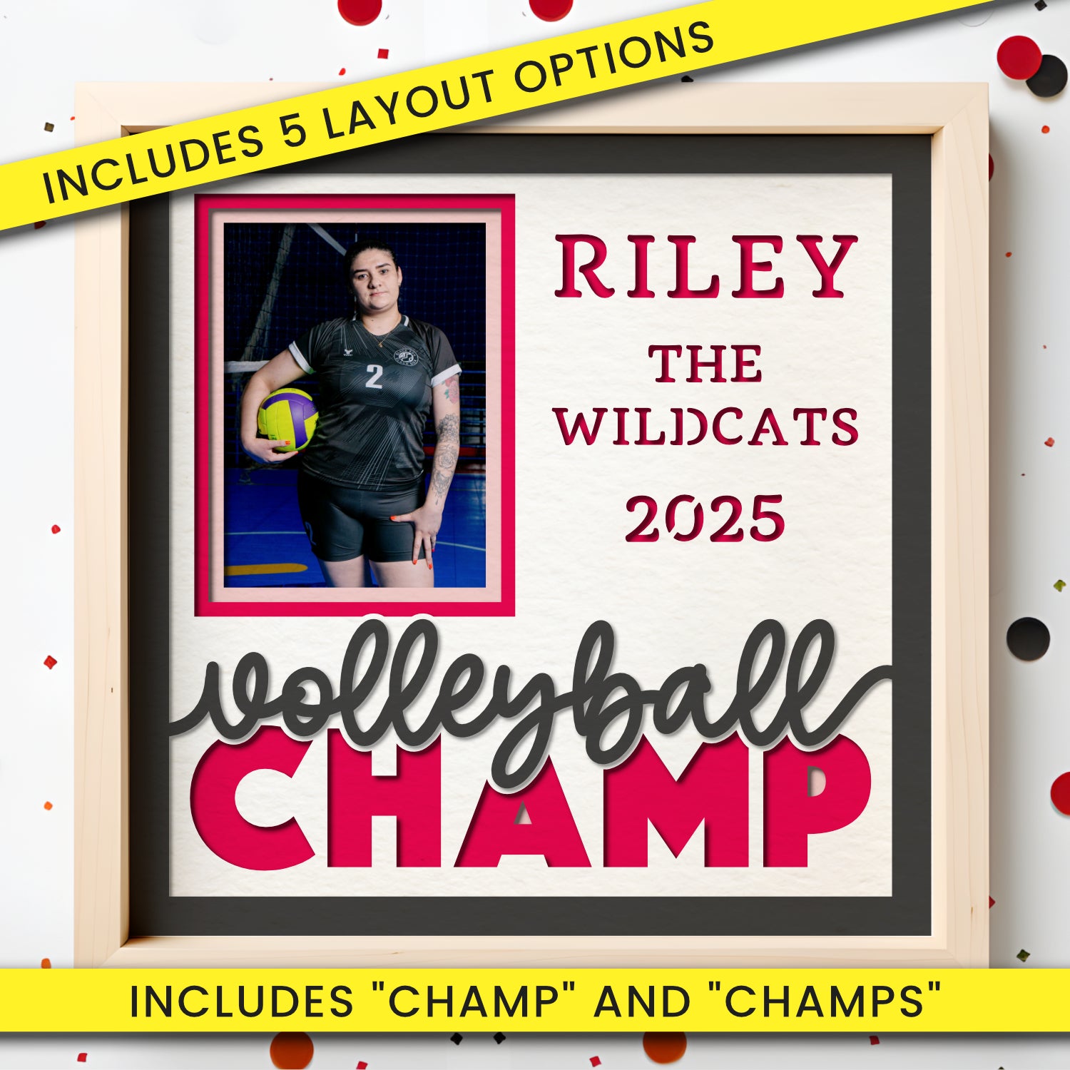 Volleyball SVG Cut File Bundle