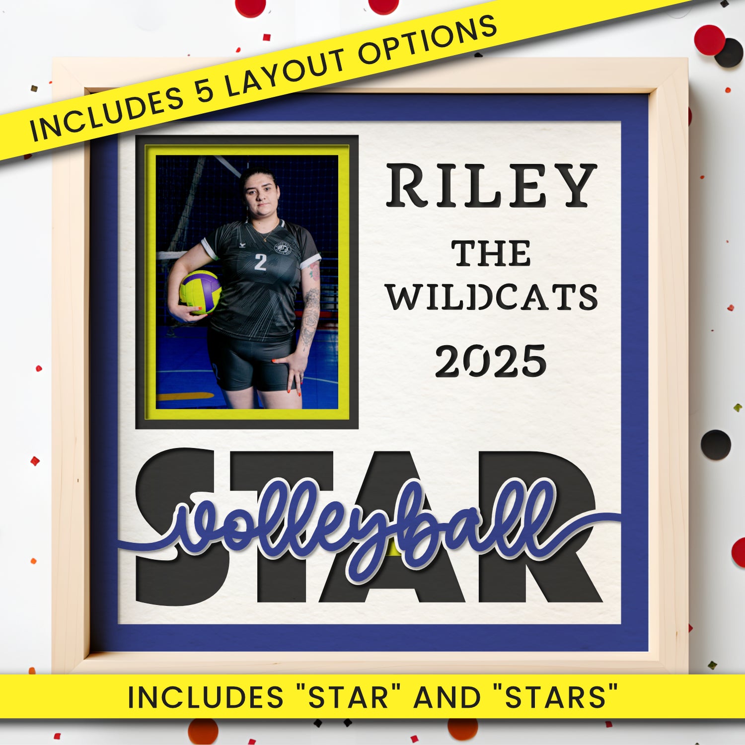 Volleyball SVG Cut File Bundle