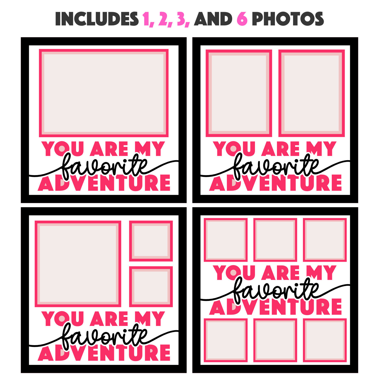You are My Favorite Adventure Couple Love Layered Shadow Box Project