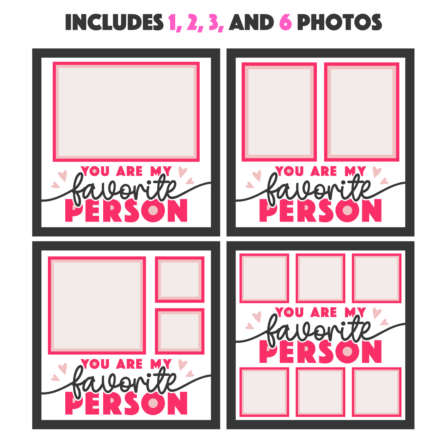 You are My Favorite Person Favorite Layered Shadow Box Project