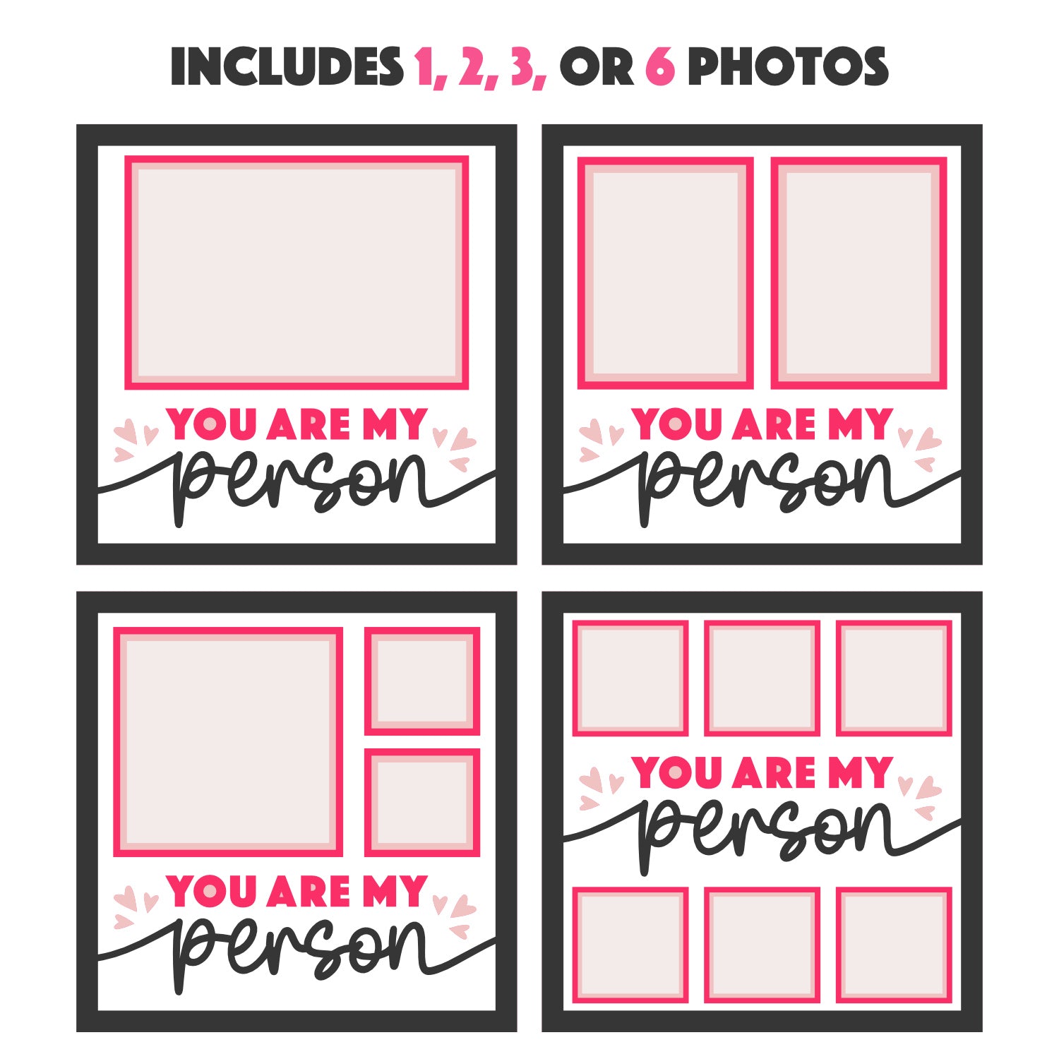 You are My Person Couple Love Layered Shadow Box Project